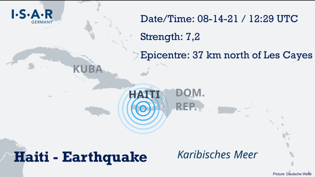 ISAR Germany aid mission after the earthquake in Haiti